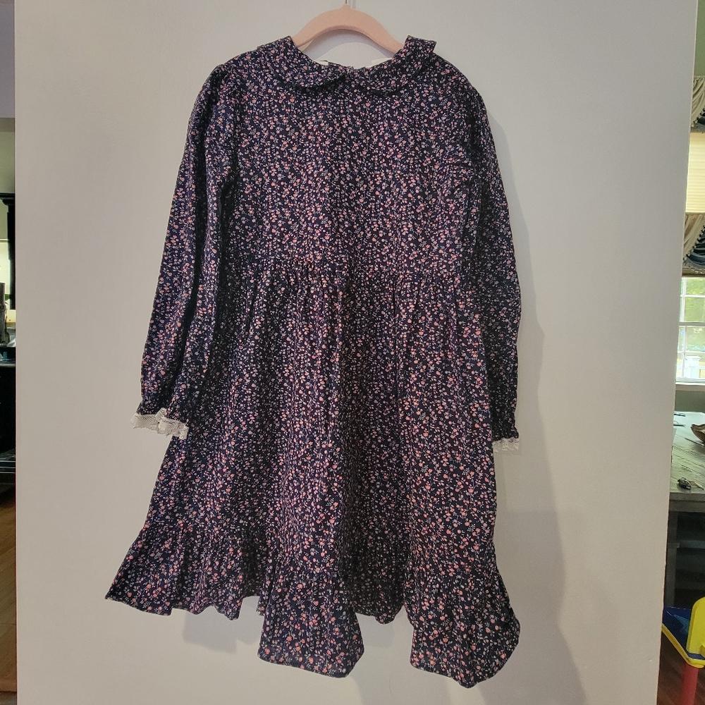 Bryan Vintage Floral Prairie Longsleeve Dress Size 6X